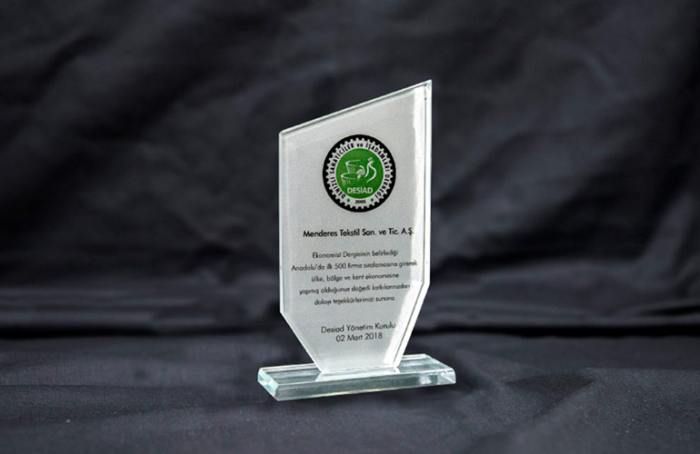 Menderes Tekstil Awarded by Desiad